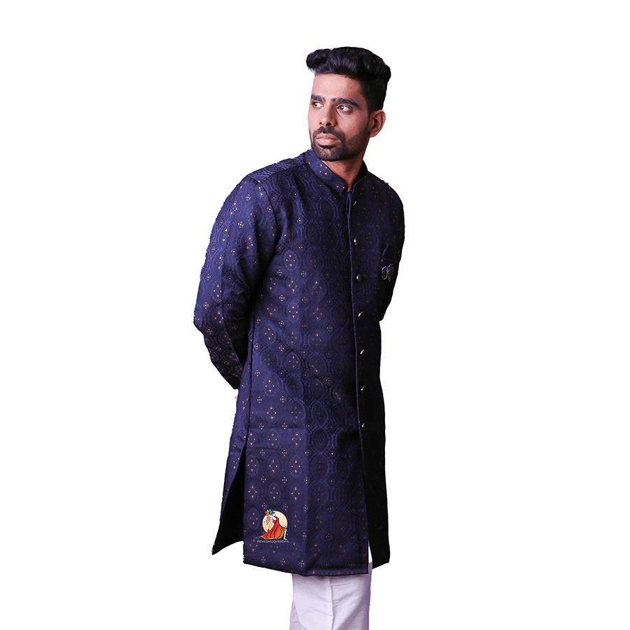 Blue Designer Kurta