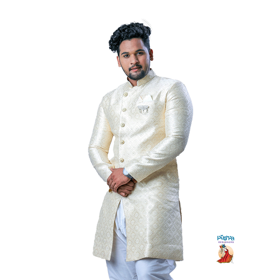 Half White Kurta - Image 2