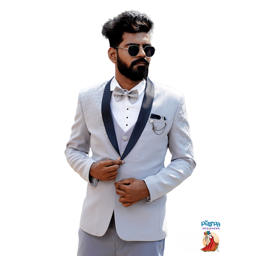 Gray Designer Suit