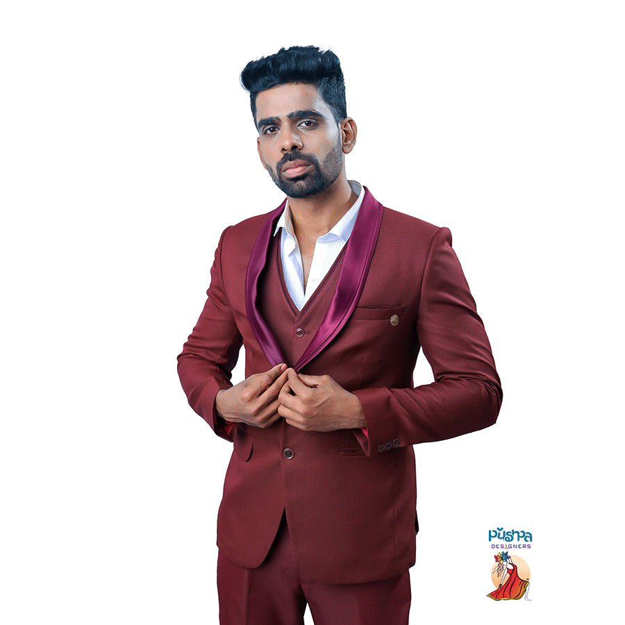 Maroon Plane Suit - Image 3