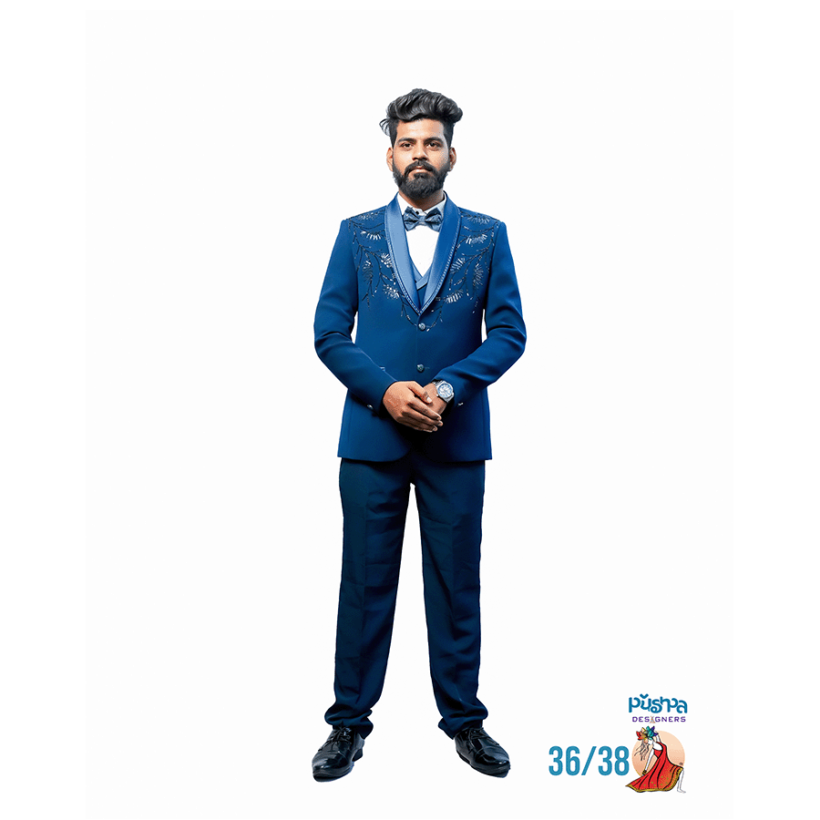Blue Designer Suit