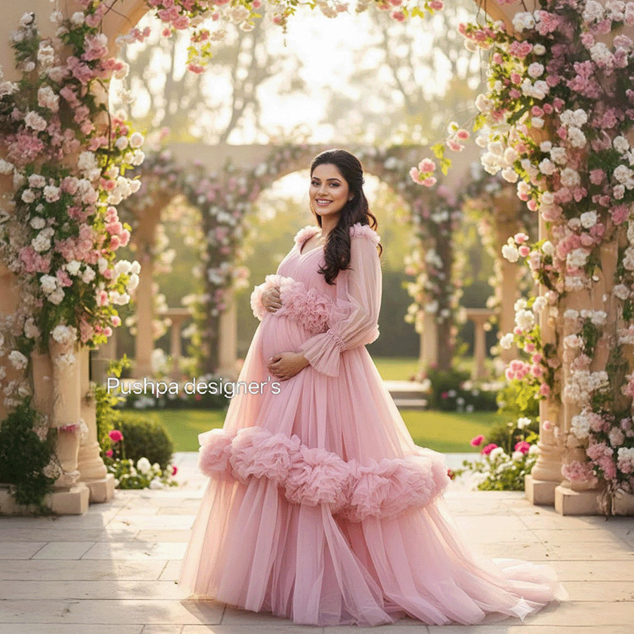 Baby Pink Ball Gown - Image 2