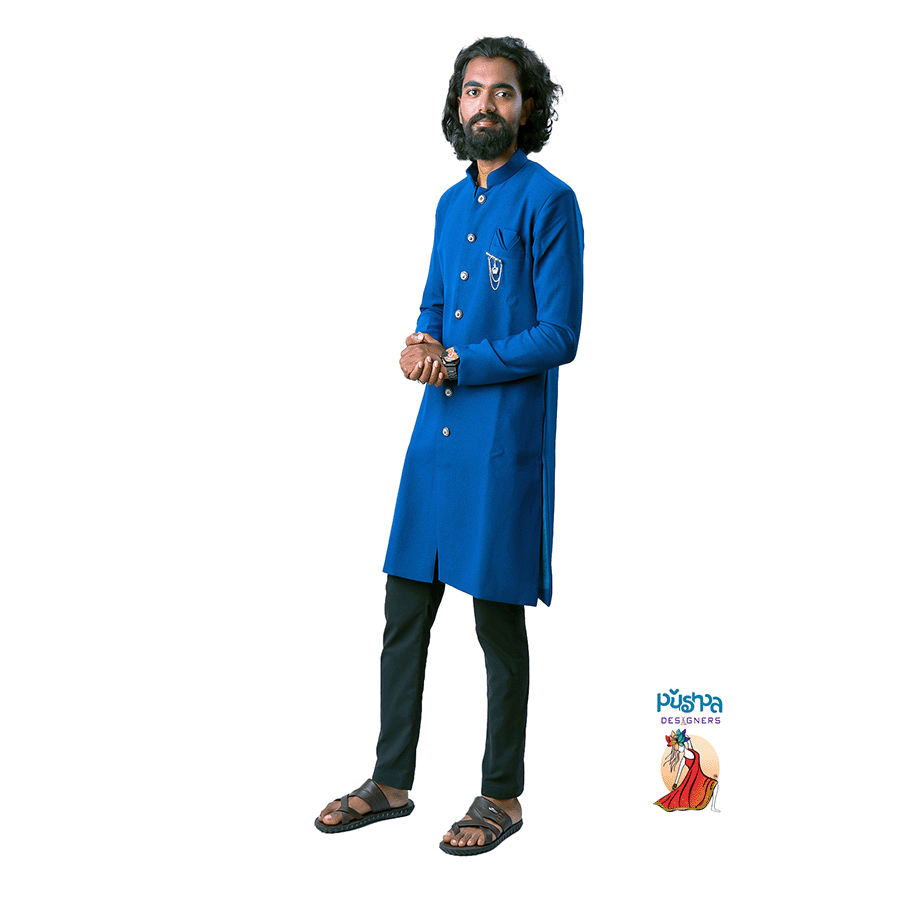 Royal Blue Kurta
