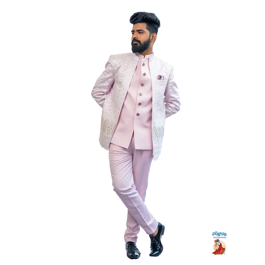 Pink Indo-Western - Image 2