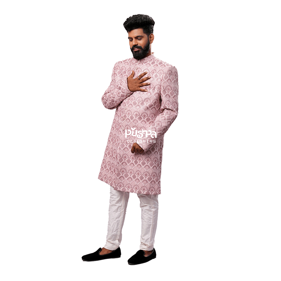 Pink Designer Kurta